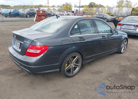 2013 Mercedes-Benz C 300 Sport 4Matic из США, поврежденный, VIN WDDGF8ABXDR269514